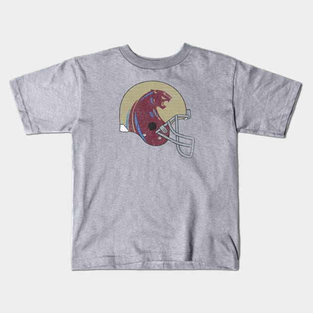 Michigan Panthers Vintage Kids T-Shirt by HeyBeardMon